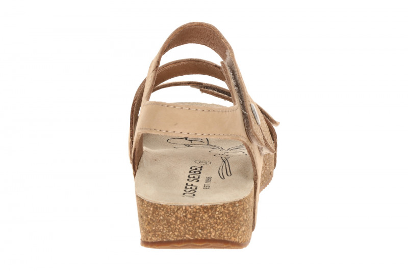 Josef Seibel Sandale Tonga 78 beige Klett-Riemchen 78578