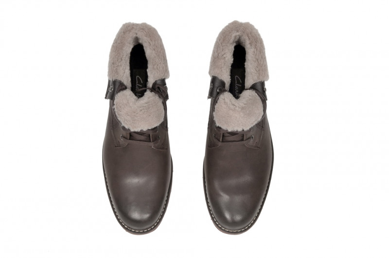 Clarks Naylor Top Stiefelette in dunkelbraun 20356530