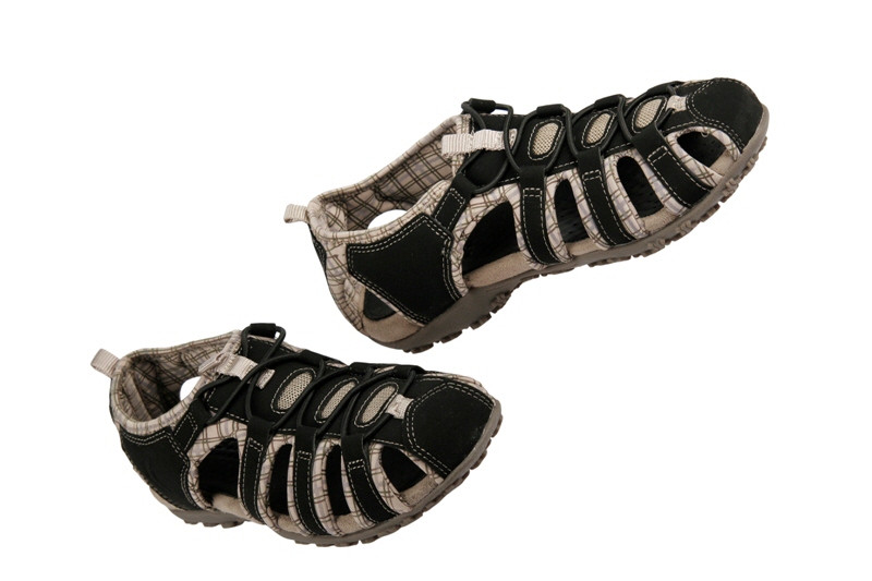 Geox Respira Schuhe Sand Strel schwarz beige Sandalette