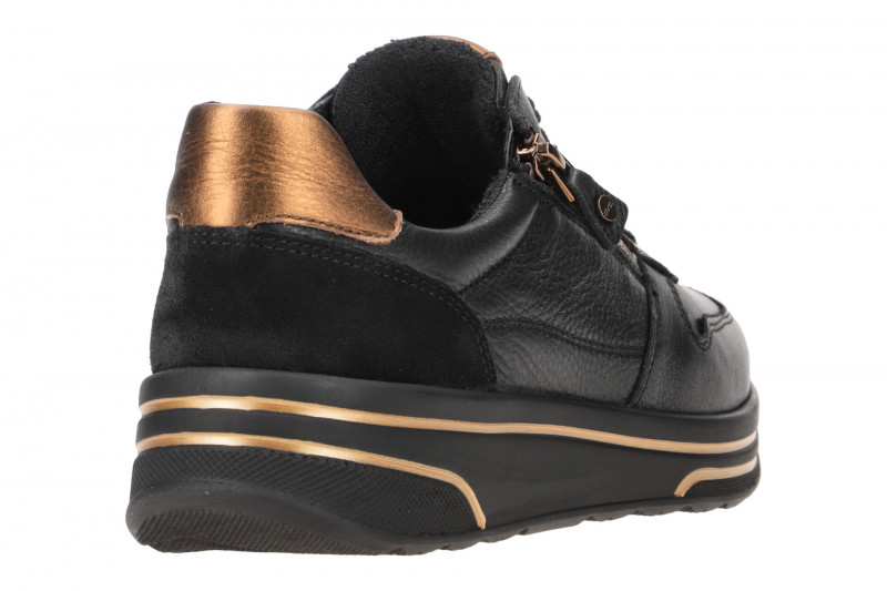 ARA Sapporo Schuhe Damen Sneaker schwarz braun 12-32440