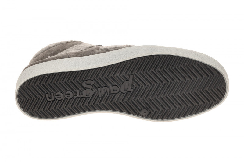 Paul Green Winter Schuhe Stiefelette grau Fell 5470
