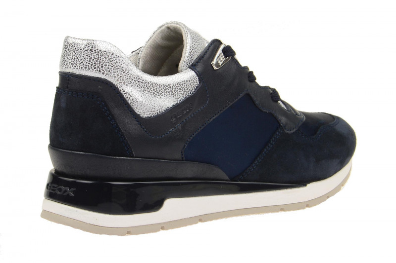 Geox Shahira Schuhe blau silber D62N1B