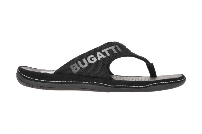 bugatti Branson Zehentrenner Pantolette schwarz 73582