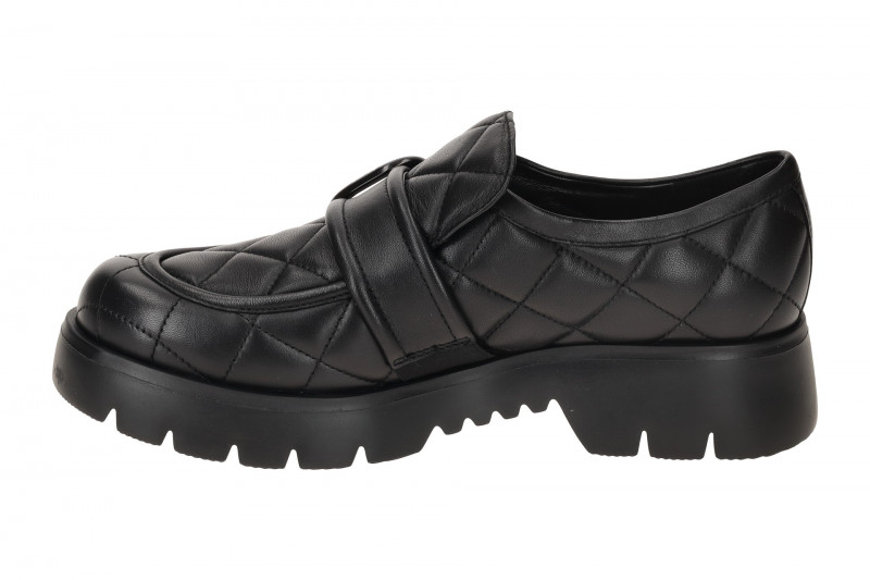 Högl Schuhe 2430 Slipper Loafer in schwarz