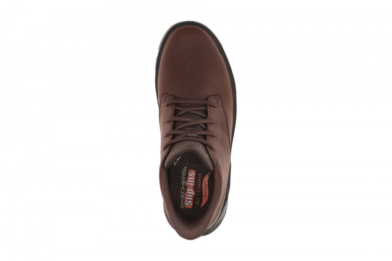 Skechers Arch Fit Herren Mid Schuhe Slipper braun Slip Ins 205514