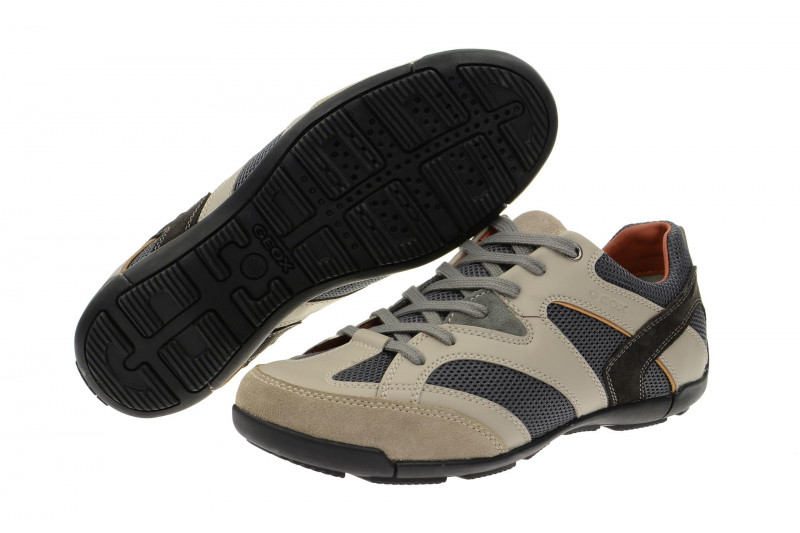 Geox Cart Schuhe beige U34S4T 014BC C0053