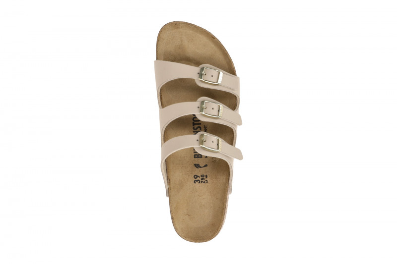 Birkenstock Florida Pantolette beige SCHMAL 1029265