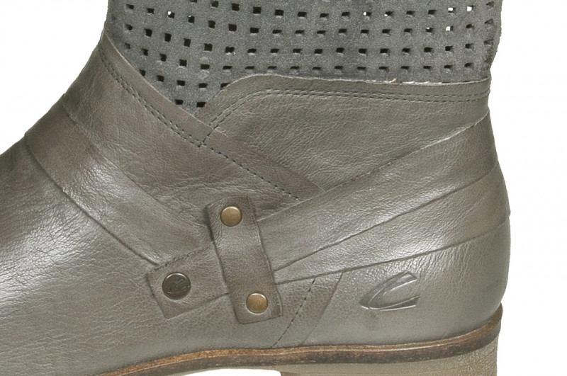 camel active - Sommer Stiefelette - Santana in grau - 766.16.02