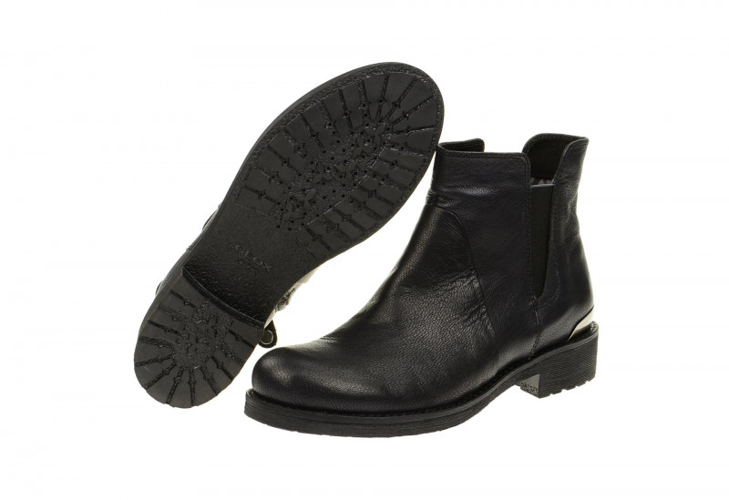 Geox New Virna Stiefelette schwarz chrom Gr 36