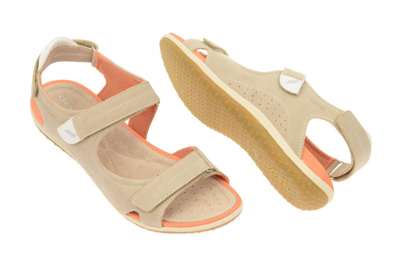 Geox Sandale Vega beige orange D52R6A