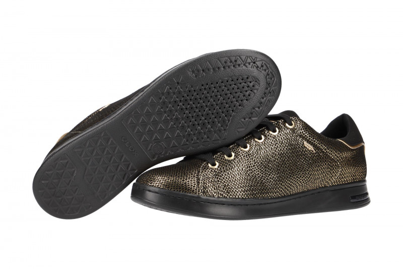 Geox Jaysen Schuhe gold schwarz