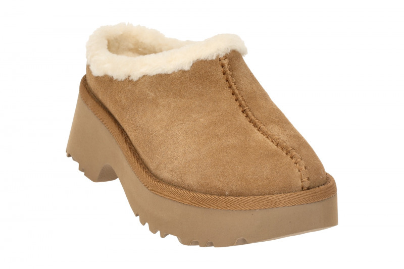 UGG New Heights Cozy Clog Schuhe braun 1162510