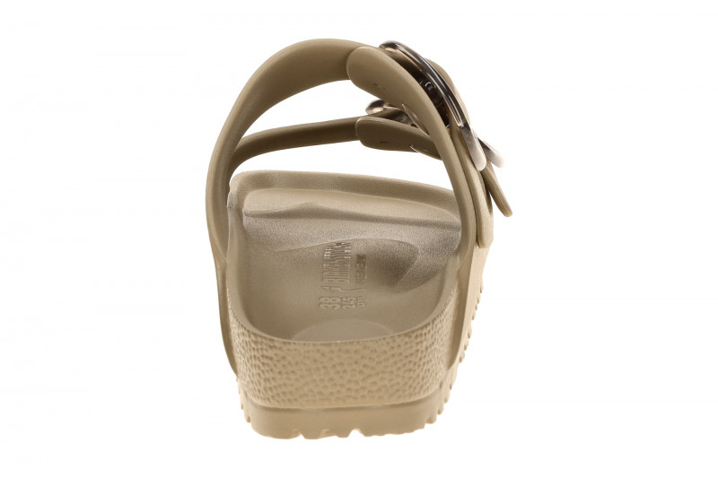 Birkenstock Arizona Big Buckle Pantolette taupe braun SCHMAL EVA
