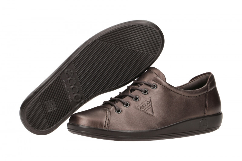 Ecco Soft 2 Schuhe braun metallic