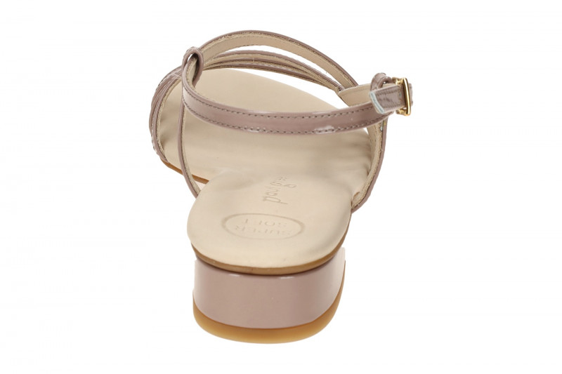 Paul Green Sandalette rosa rosewood Lack 7621