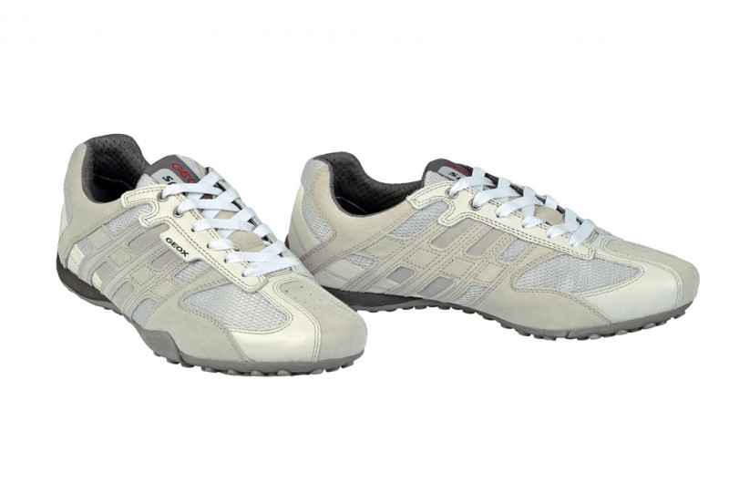Geox Snake M Schuhe weiß Sneakers U1107M