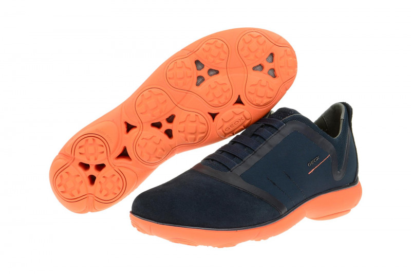 Geox Nebula Schuhe blau orange U54D7B