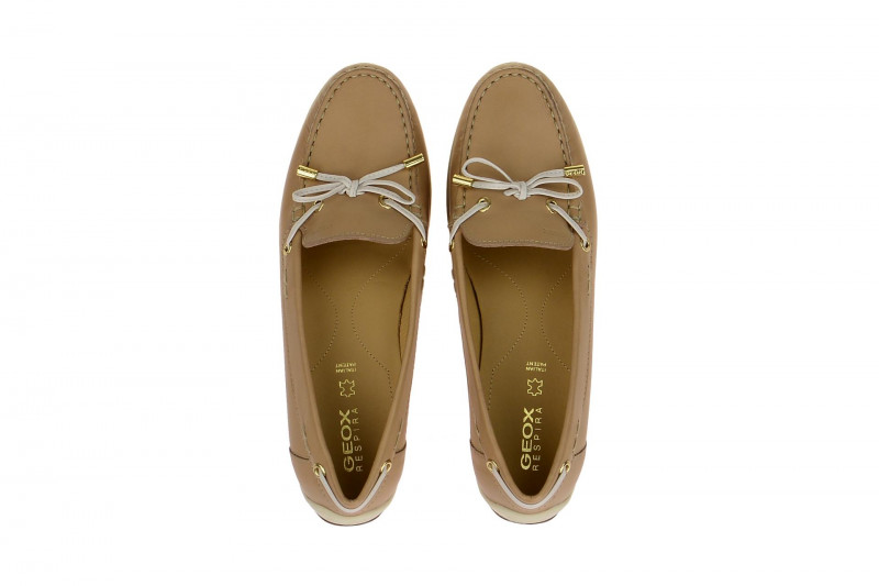 Geox Mokassin Yuki Slipper beige D6455A