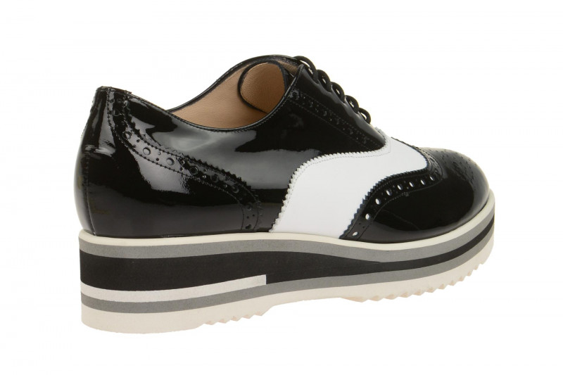 Peter Kaiser Elli Schuhe schwarz weiß 56741