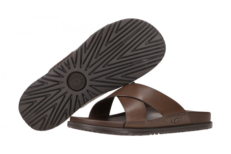 UGG Wainscott Slide Herren Pantolette braun 1117476