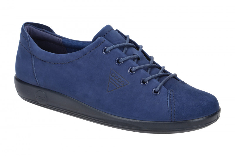 Ecco Soft 2 Schuhe blau blue depths 206503