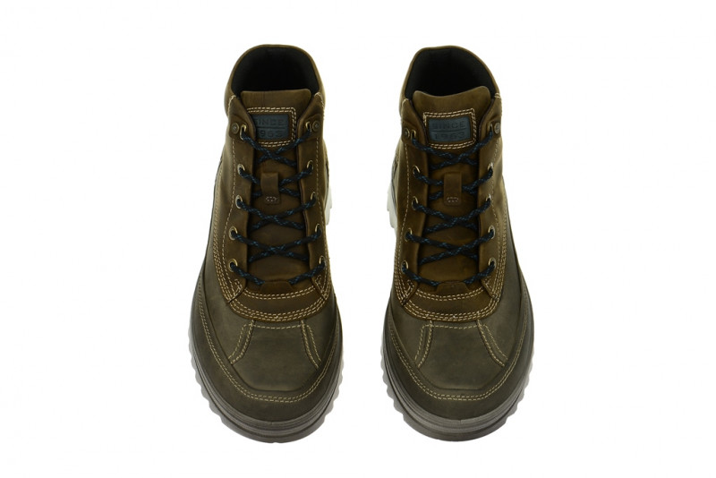 Ecco Darren Stiefelette grau braun 53711458858