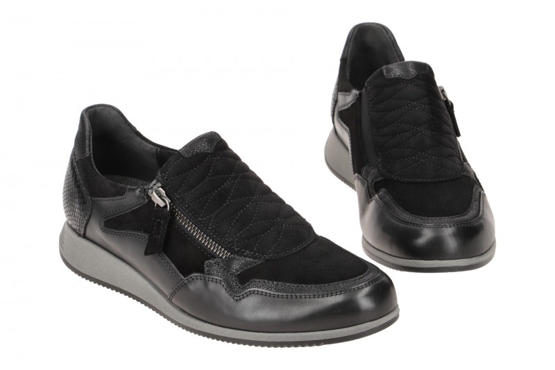 Gabor comfort Sneaker Schuhe schwarz G-Weite 36.408.47
