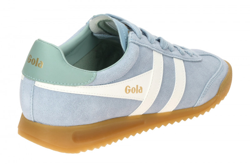 Gola Torpedo Damen Sneakers Schuhe air blau Velour CLB761