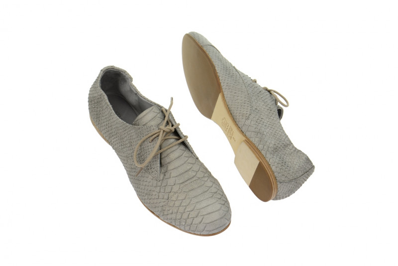 K&S Schuhe Moa grau snake 71-13700-254