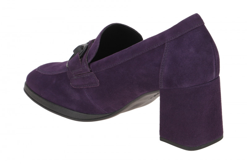Gabor Hochfront Pumps lila Velour 35.292.13