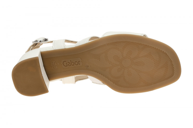 Gabor Sandalette weiß creme Nappa 81.713.20