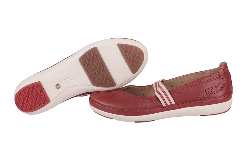 Clarks Un Bethany Slipper rot 20349199