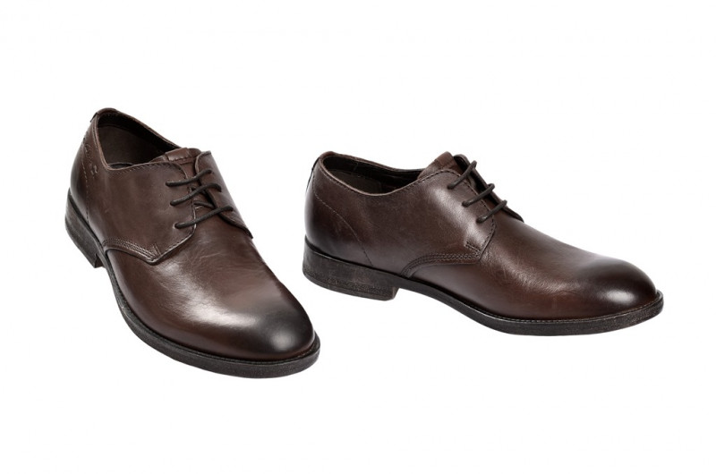 Clarks Goby Walk Schuhe in dunkelbraun 20355032