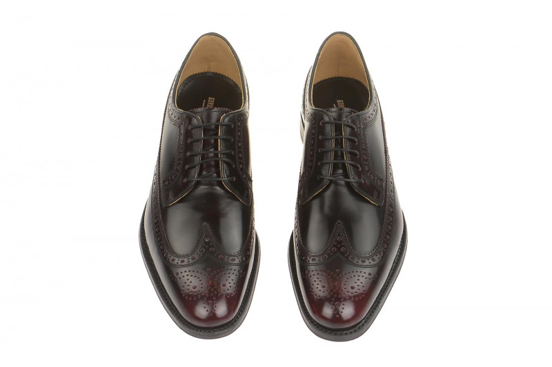 Gordon & Bros Ken Schuhe rot burgundy 5131-B