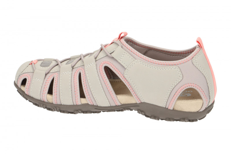 Geox Sandale Strel grau rosa D9225A
