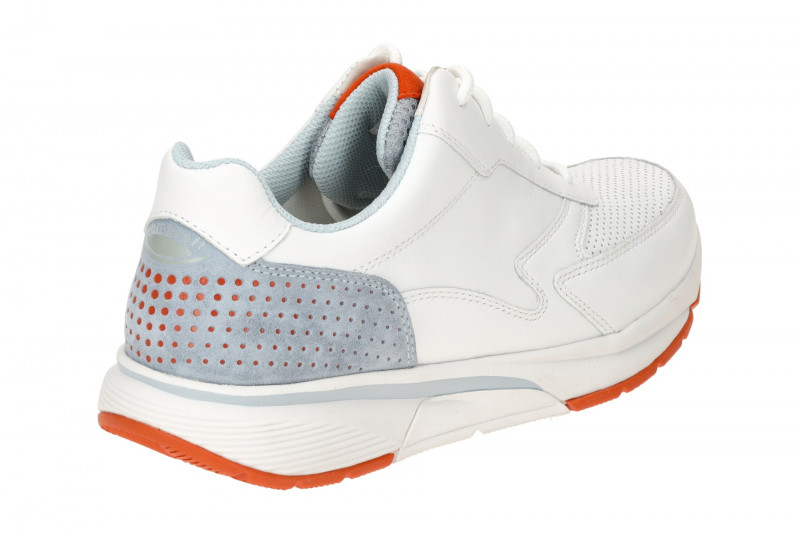 Gabor RollingSoft Schuhe weiß orange perforiert 46.876.51