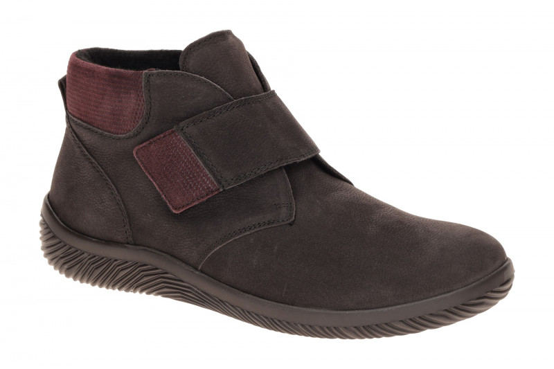 Waldläufer Roya Stiefelette dunkelbraun Klett K-Weite