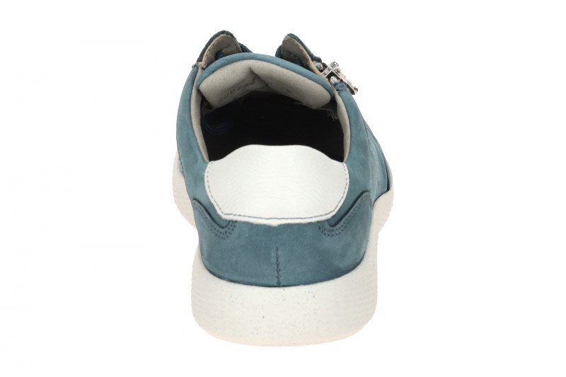 Waldläufer Ira Schuhe blau denim K-Weite OrthoTritt