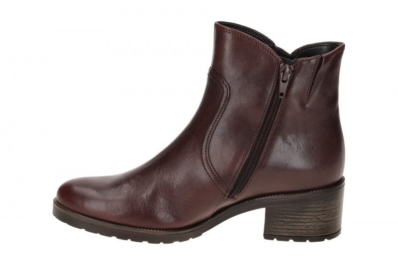 Gabor Tunis Stiefelette rot bordo Ankle Boots Nappa 52.813.68