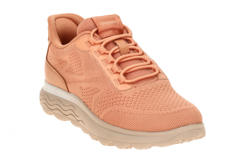 Geox Spherica Sneaker Schuhe rosa peach Damen FASTin D657MD