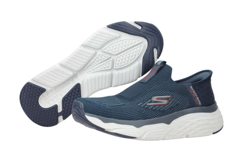 Skechers MAX CUSHIONING ELITE Schuhe blau Slip-Ins 220389