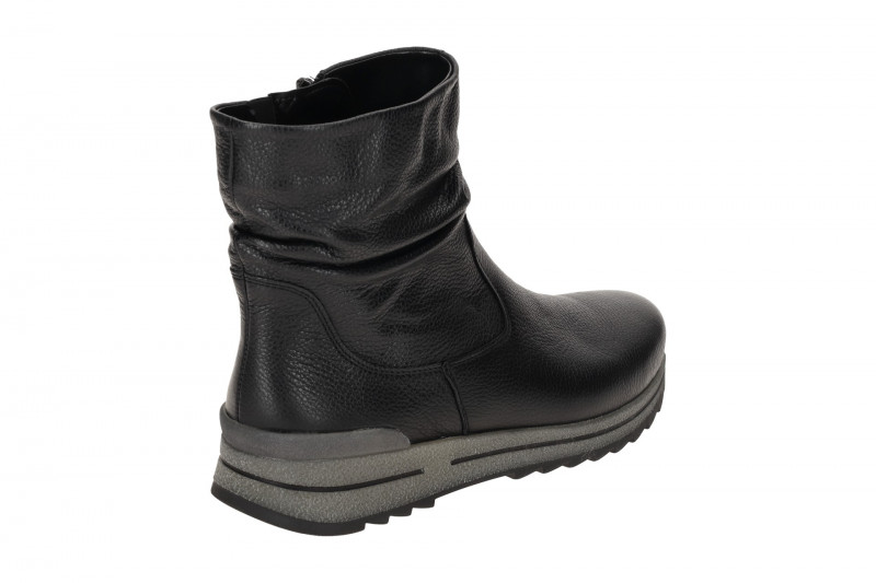 ARA Osaka Schlupf Stiefelette schwarz H-Weite 12-24593