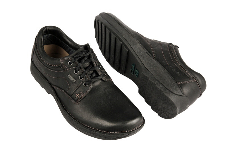 Clarks Storm Wall GTX Schuhe Gore-Tex schwarz