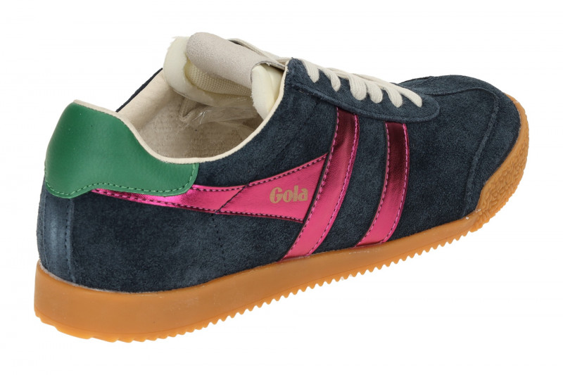 Gola Elan Glitz Schuhe Sneakers blau pink Damen CLB790