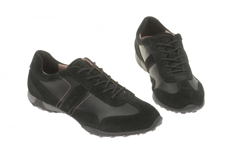 Geox Respira Freccia A Sportschuhe in schwarz Damen Sneakers