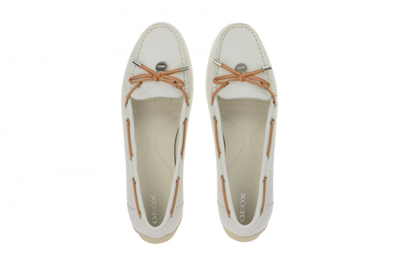 Geox Yuki Slipper weiß - D3255A 00043 C1000