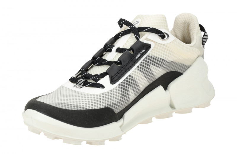 ecco Biom X Mountain Schuhe Sneaker weiß schwarz 823853