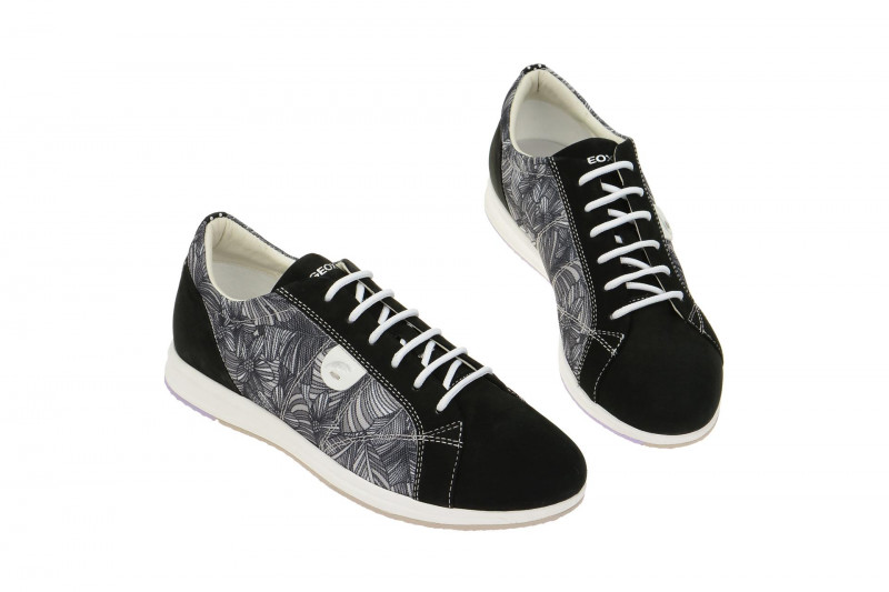 Geox Avery Schuhe schwarz grau D62H5A 0ANLT C0060