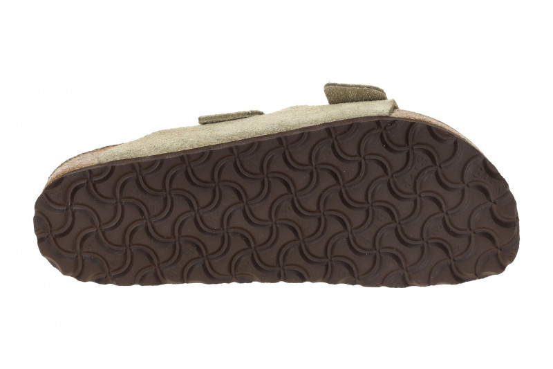 Birkenstock Arizona BS Pantolette taupe grau SCHMAL 51463