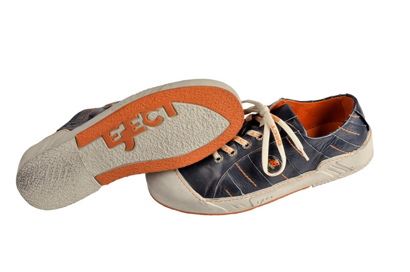 Eject Puzzle Schuhe in navy blau E-12359-V3